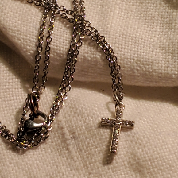 Micro Cross Silver ATI 925 CHN - Picture 7 of 9